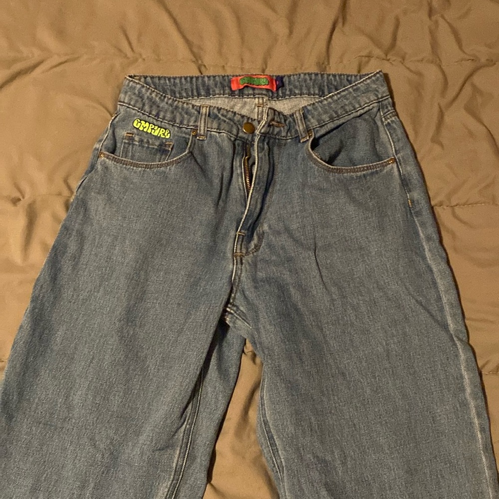 Empire, blue, baggy jeans, brand new size 6